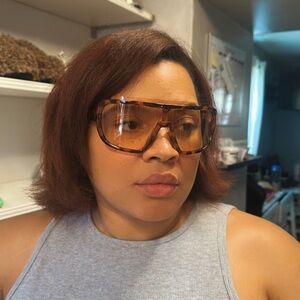 Tortoise Shell Oversized Sunglasses